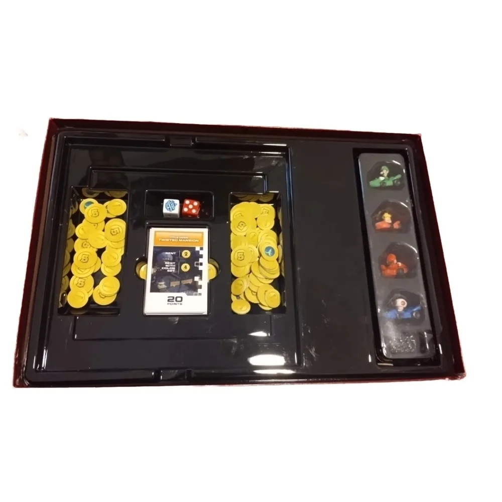 Monopoly Gamer Mario Kart Board Game  2-4 Players Nintendo Hasbro‎ Gaming